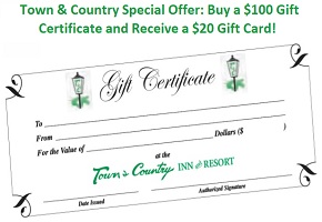 Gift Certificates from Town & Country